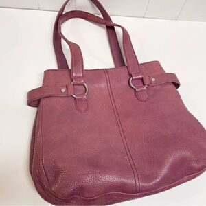 Christopher Kon Dusty Rose Leather Handbag